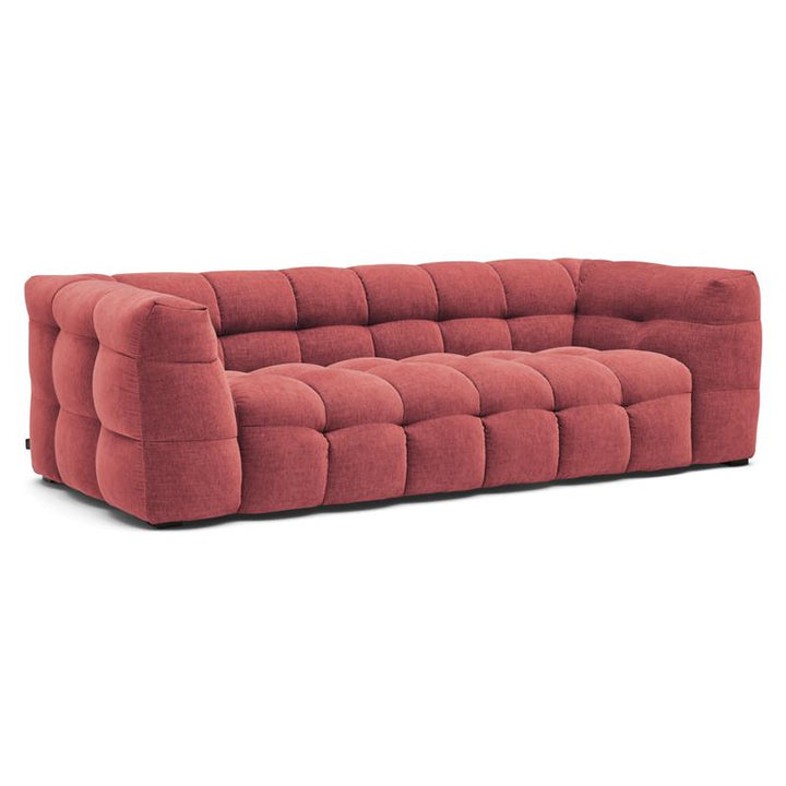 3-Zitsbank Oud Roze – Luxe Bubbel Designbank