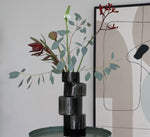 Vaas Bandon Grey – Mondgeblazen Glazen Vaas in Grijze Tint voor Elegante Interieurs