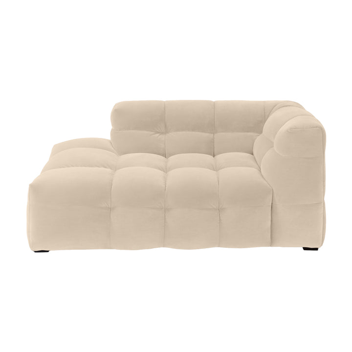 Velvet Chaise Longue – Luxe Ronde Design Ligbank | Royal Linen