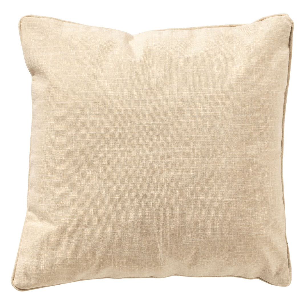 Lente Sierkussen 45x45 – Bruin Beige met Palmbomen