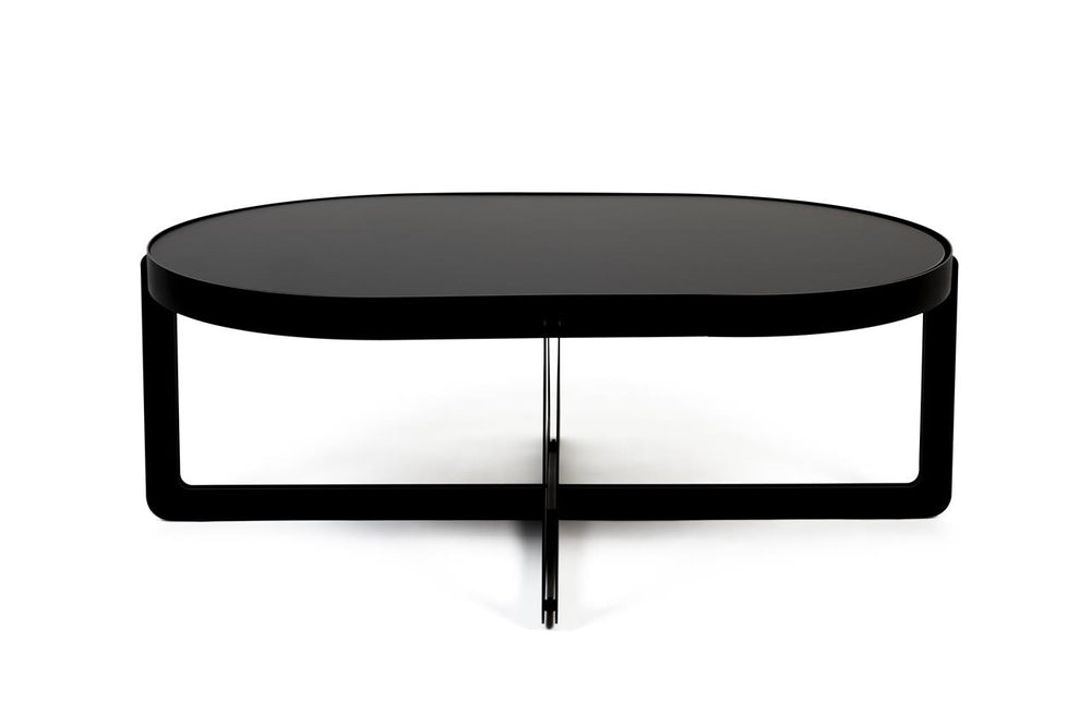 Salontafel Zwart – Zuiver Centre ovaal