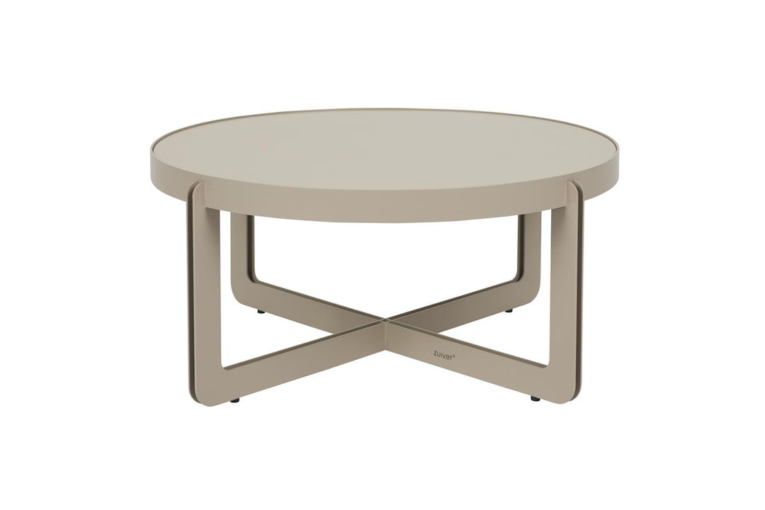 Salontafel Beige – Zuiver Centre rond