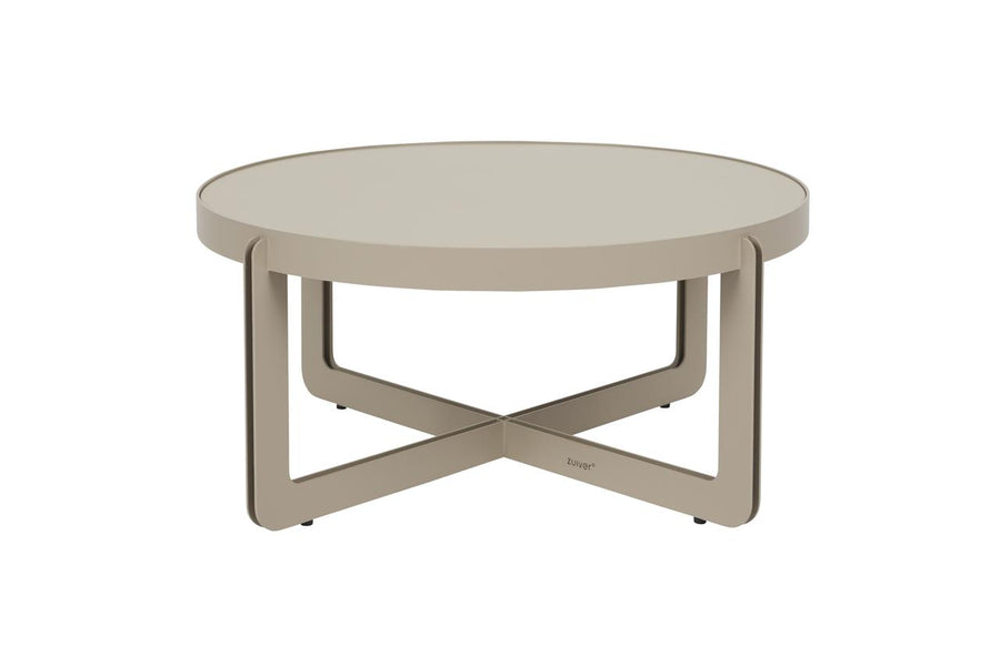 Salontafel Beige – Zuiver Centre rond