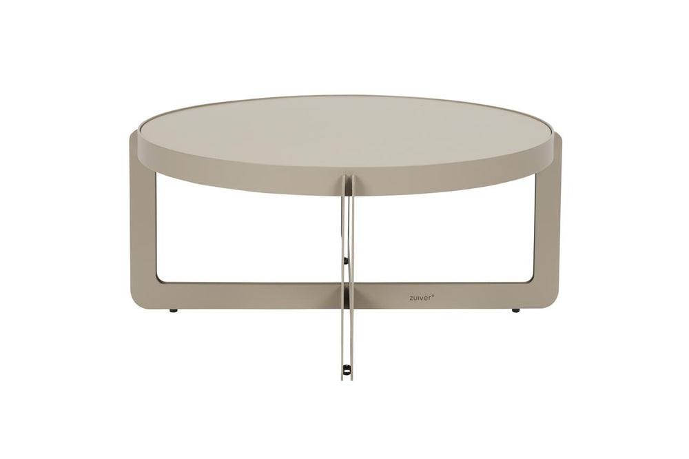 Salontafel Beige – Zuiver Centre rond