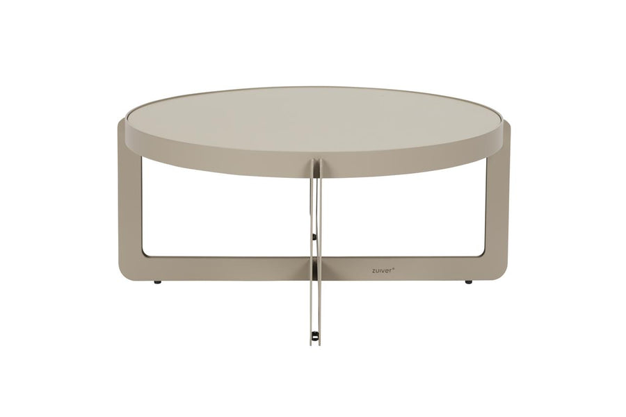 Salontafel Beige – Zuiver Centre rond