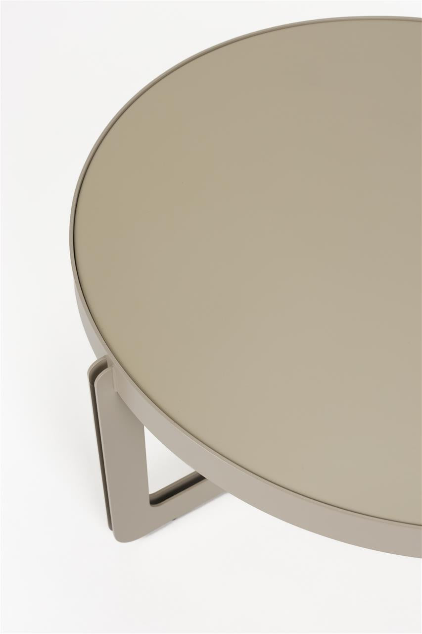 Salontafel Beige – Zuiver Centre rond