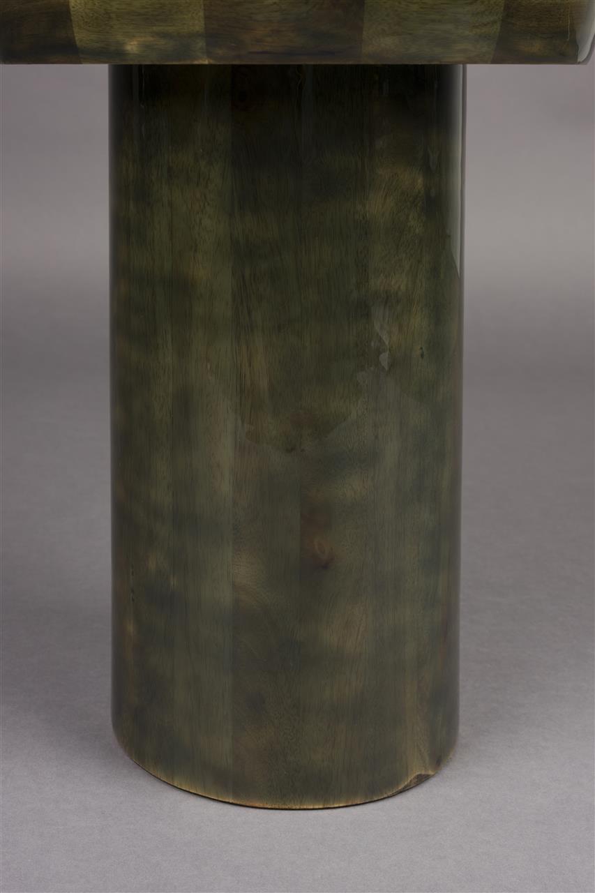 Bijzettafel Mangohout Groen – Dutchbone Mush S