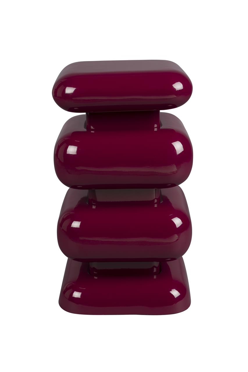 Bijzettafel IJzer Bordeaux – Dutchbone Stubby