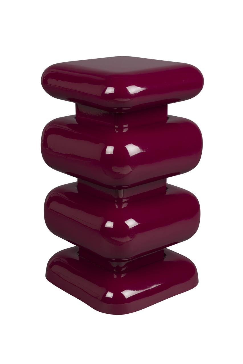 Bijzettafel IJzer Bordeaux – Dutchbone Stubby