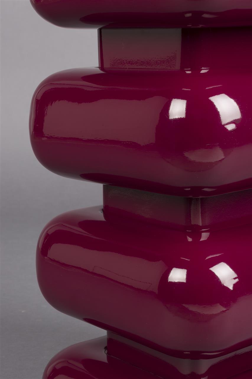 Bijzettafel IJzer Bordeaux – Dutchbone Stubby