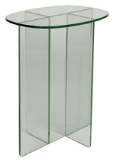 Linea Bijzettafel - Transparant