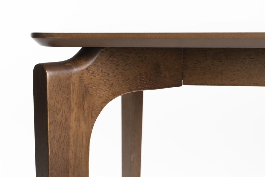 Eettafel Rubberhout Walnoot – Dutchbone Savone 160