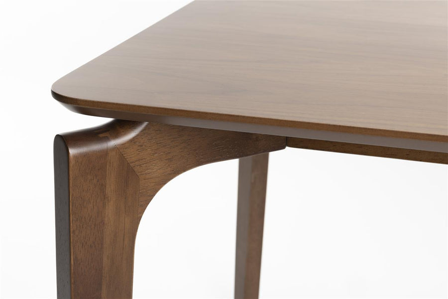 Eettafel Rubberhout Walnoot – Dutchbone Savone 160