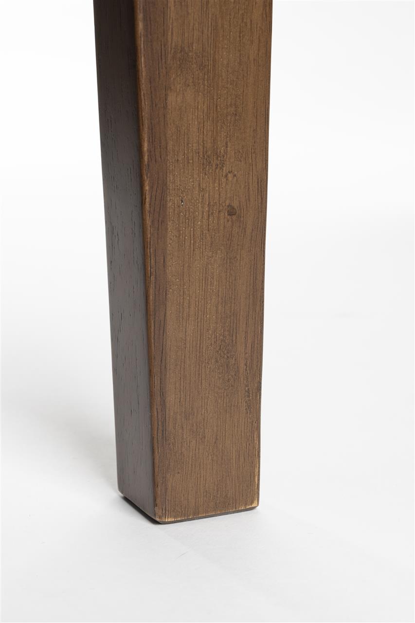 Eettafel Rubberhout Walnoot – Dutchbone Savone 160
