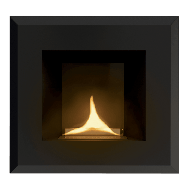 Tenderflame Contour wandhaard zwart