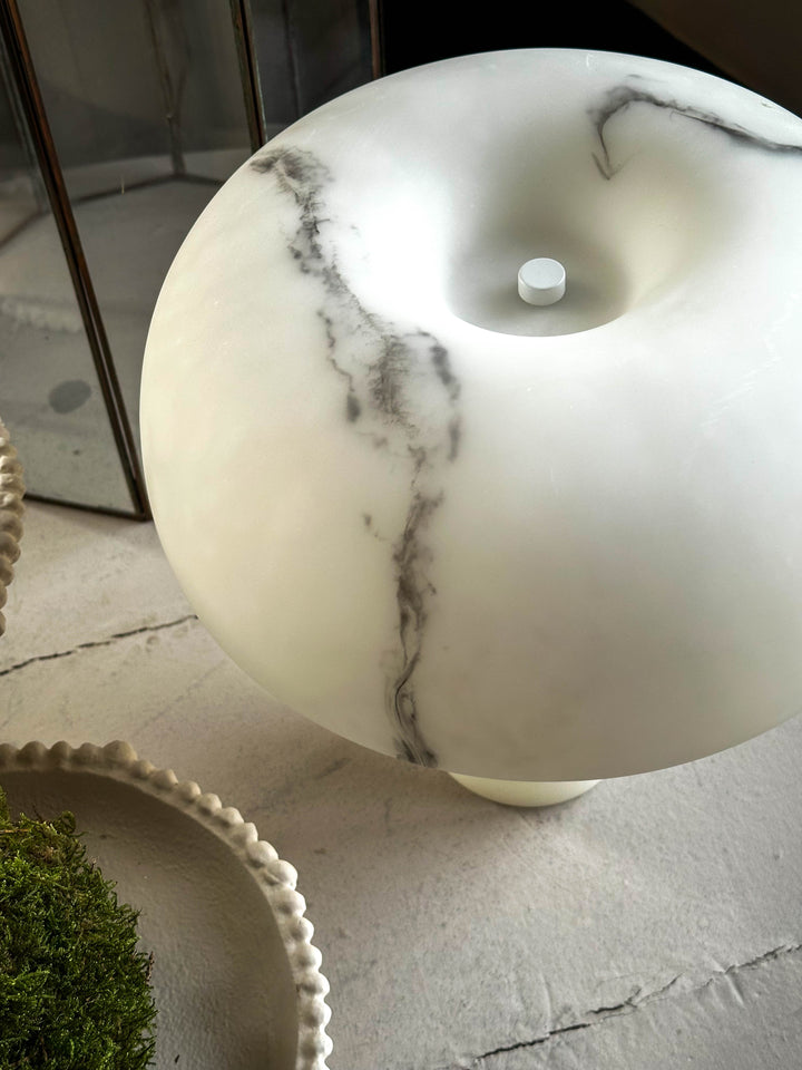 By-boo Tafellamp GlowStone Resin marmer look