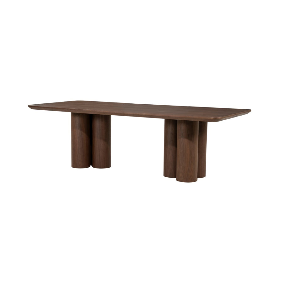 Eettafel Logan 240x110 cm – MDF & walnootfineer