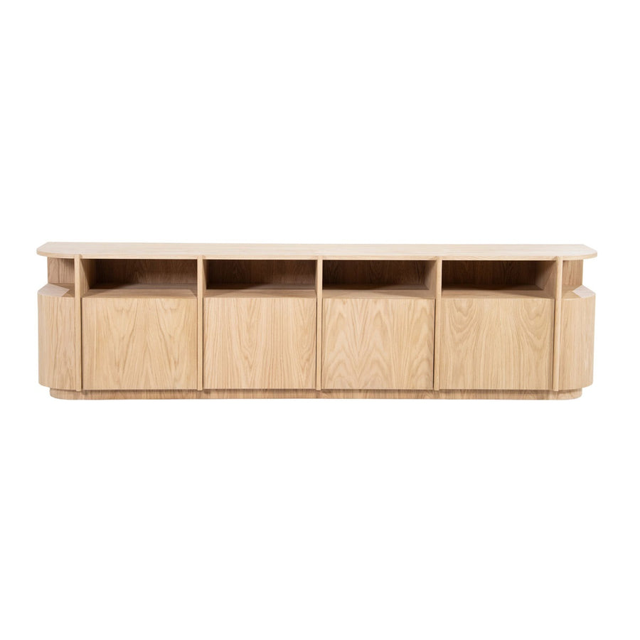 Dressoir Oslo 203 cm – eiken & eikenfineer naturel