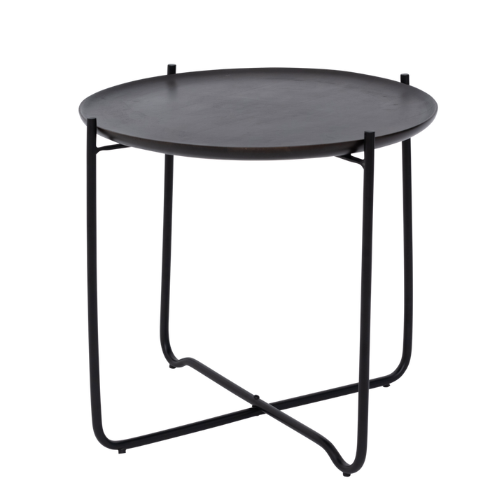 Coffee table with serving tray Fez, Shizu Black Small
