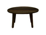 Eettafel Old Brown Ø 106 cm – Grof Hout