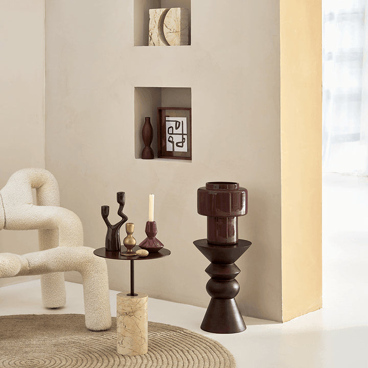 Side table Luova, walnut