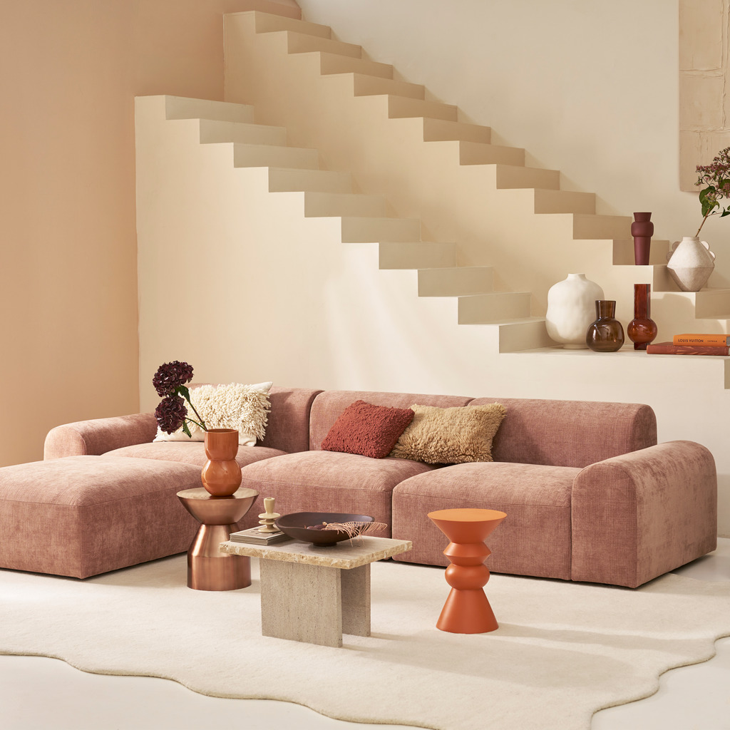 Side table Luova, flame