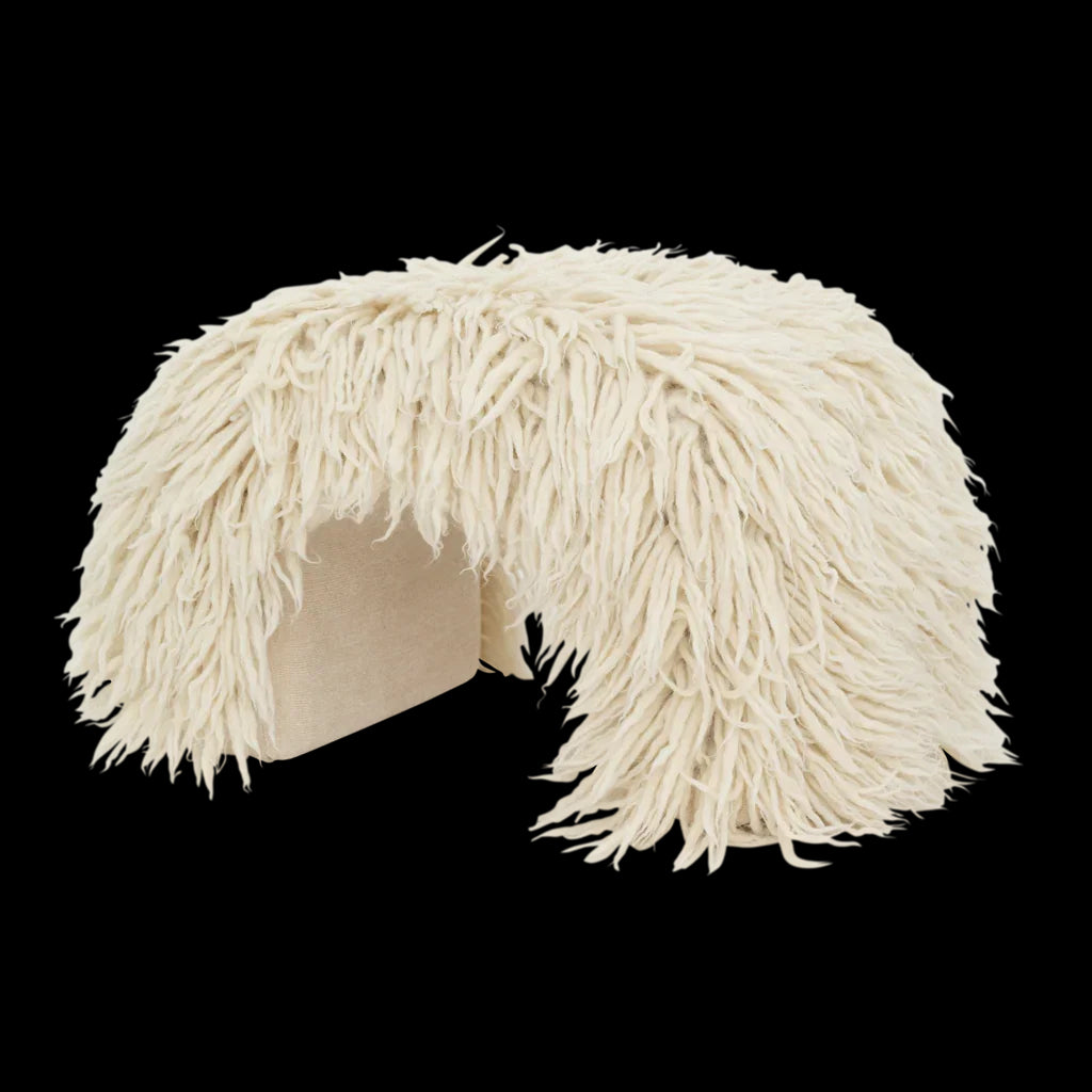 Pouf Bjarne, Off White