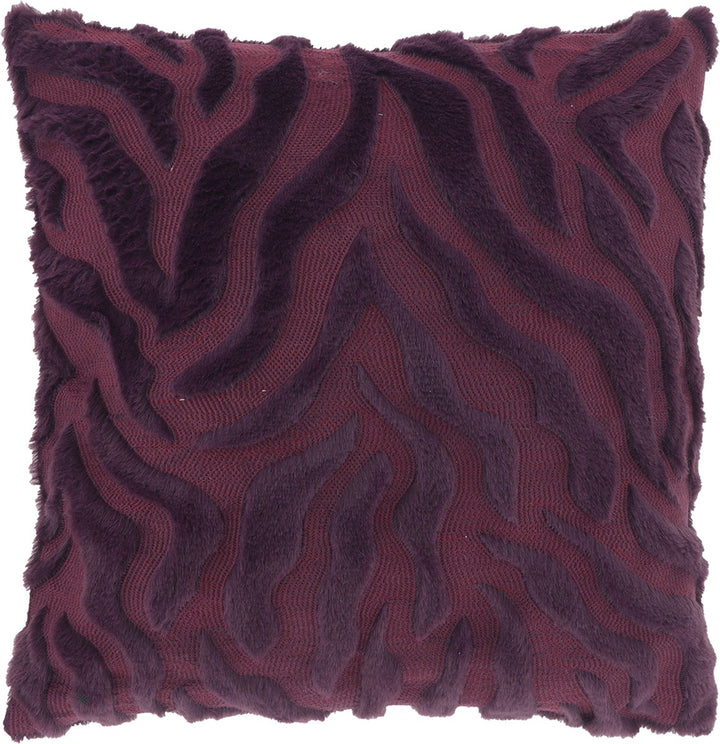Lente Sierkussen 45x45 cm – Fuchsia Fluffy Velvet Look
