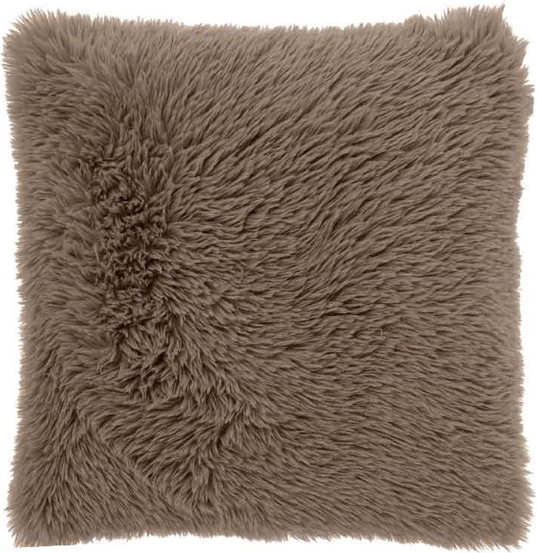 Zacht Sierkussen met Rits – 45x45 cm | Fluffy Decoratiekussen
