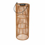 Solar Windlicht Okora – Beige set