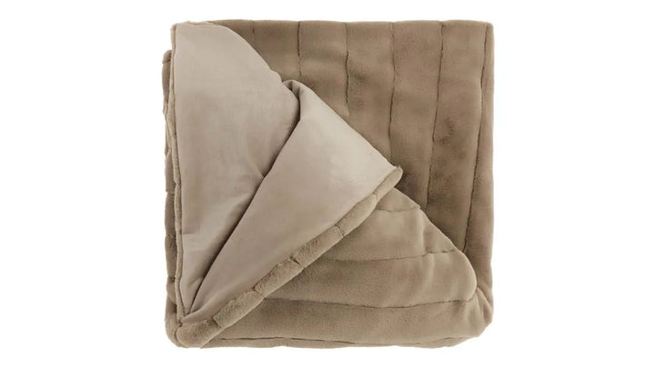 Plaid Juan Taupe -150x200cm