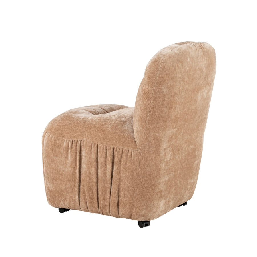 Nook eetkamerstoel beige achterkant