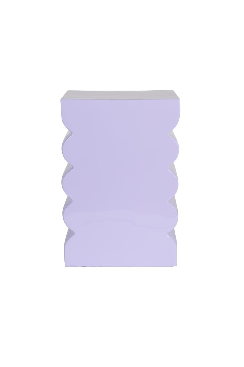 Bijzettafel Lila – Zuiver Curves Shiny