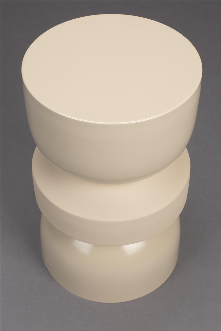 Bijzettafel Klein Gepoedercoat – Dutchbone Apollo, 2 kleuren