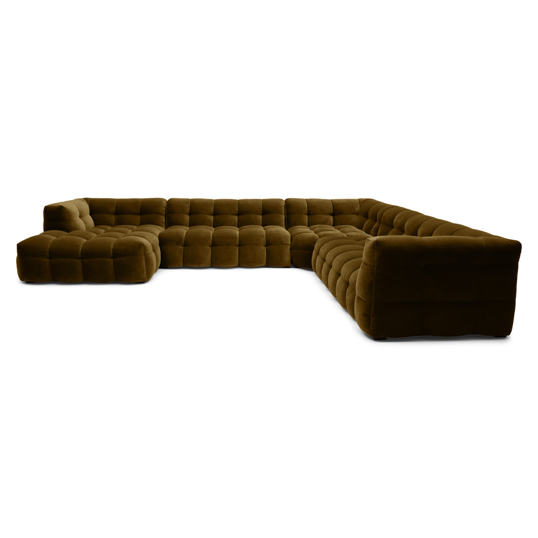 Velvet U-Bank – Luxe Modulaire Zithoek | Royal army