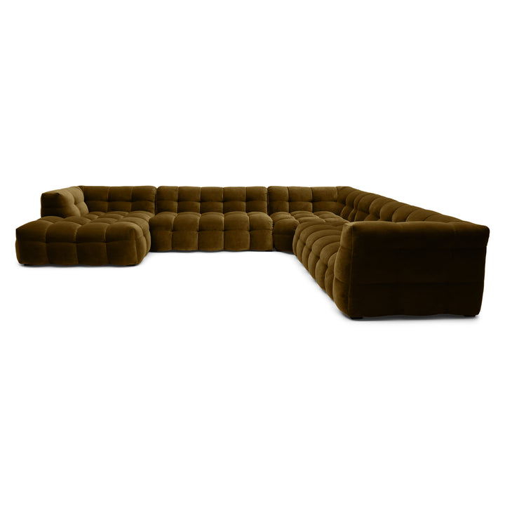 Velvet U-Bank – Luxe Modulaire Zithoek | Royal army