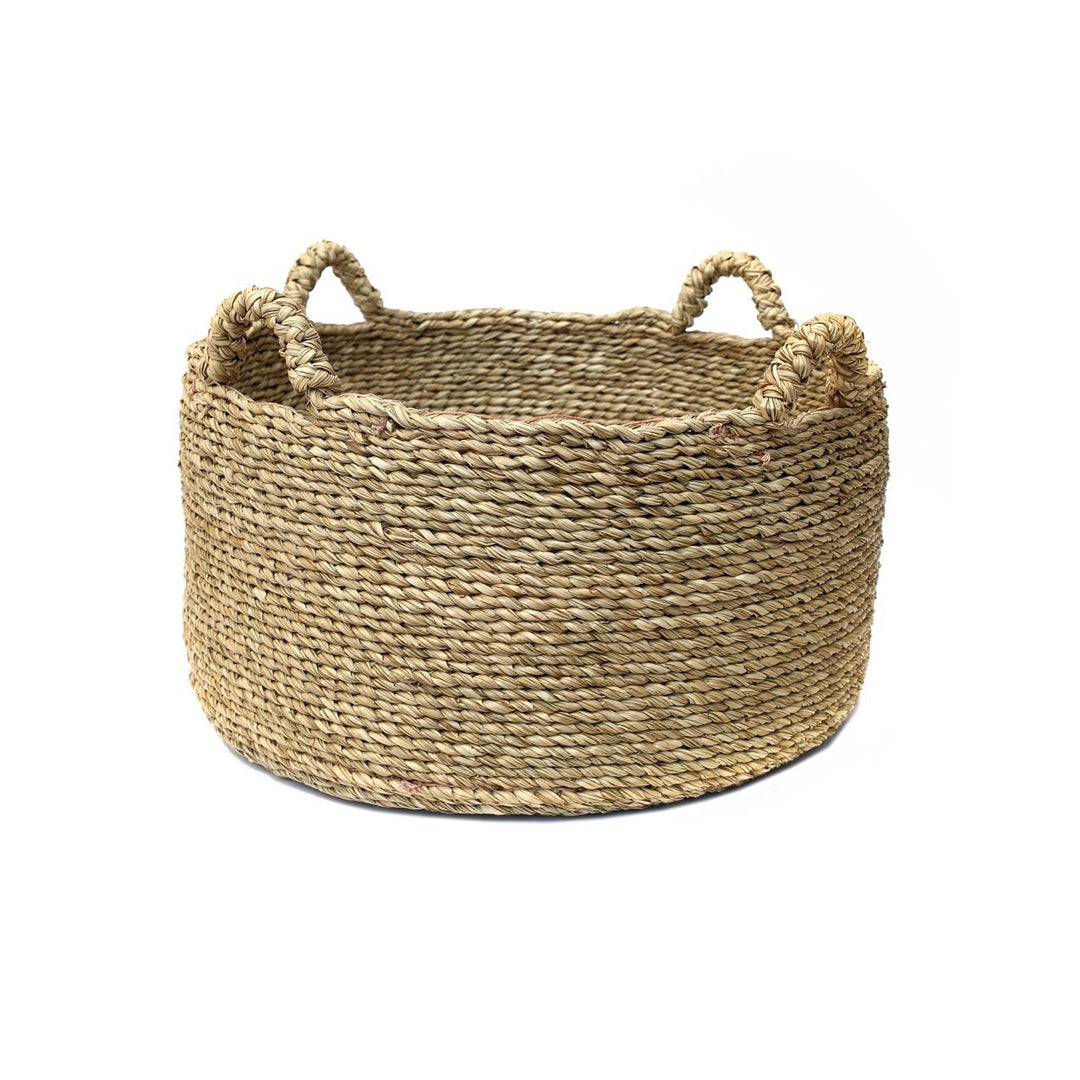 Natuurlijke Zeegras Mand – Les Quatre Mains – Maat M