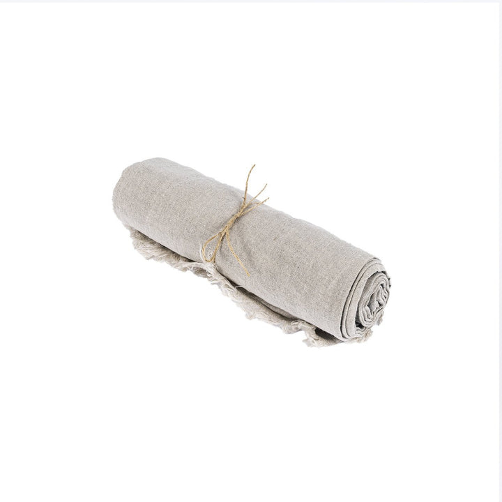 Luxe Linnen Tafelkleed – Beige – 150x150 cm