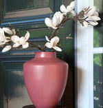Tugela Mawe vaas – Glazen vaas in paarsrode tint Ø24,5–28 cm