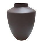 Tugela Matte Earth vaas – Bruine designvaas Ø24–28xH29–36 cm