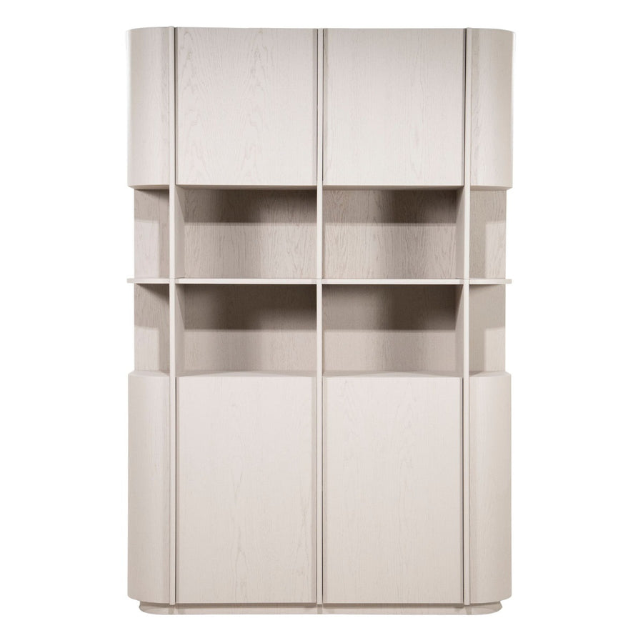 Kabinet Oslo 148x220 cm – eiken & eikenfineer taupe