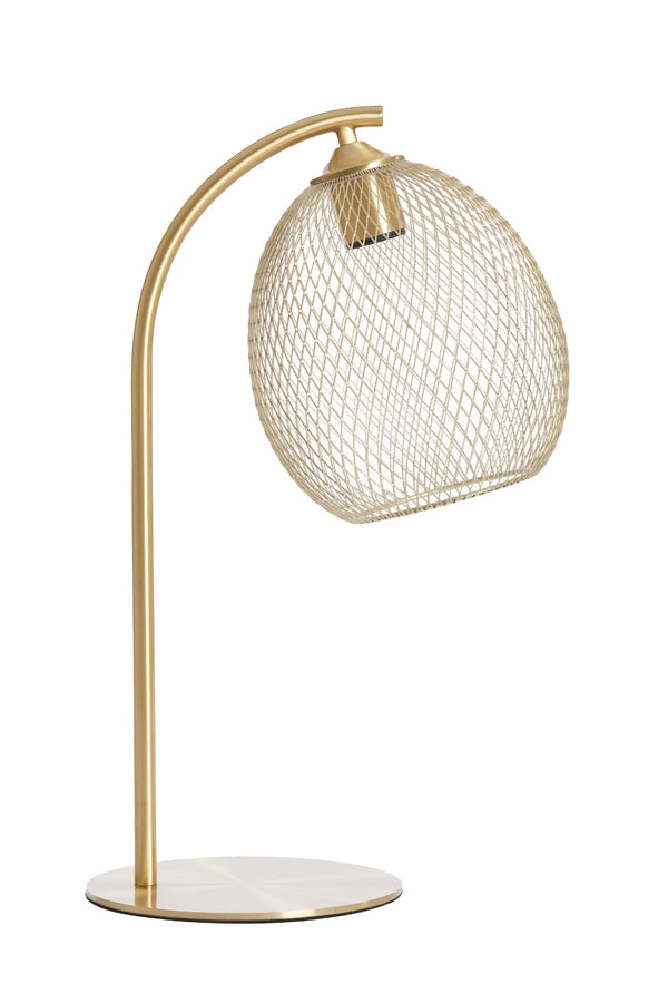 Light & Living Tafellamp Moroc Goud Ø20x50cm