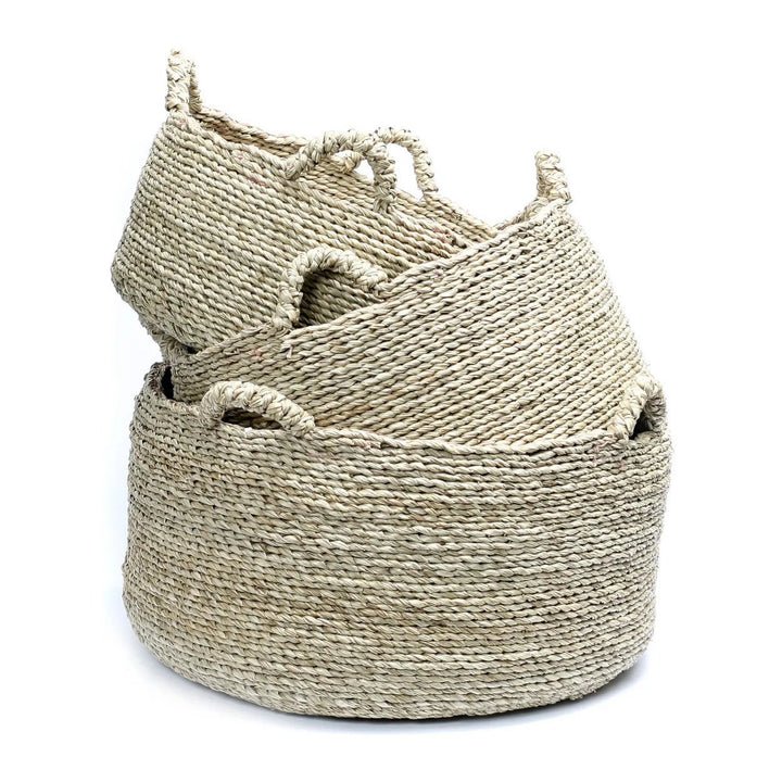 Natuurlijke Zeegras Mand – Les Quatre Mains – Maat M