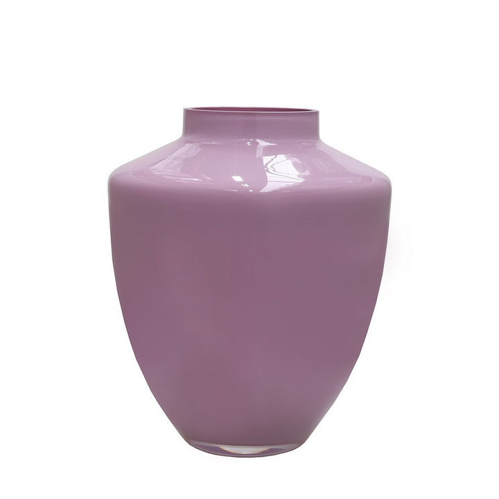 Tugela Light Pink Vaas – Mondgeblazen Glasvaas in Roze – Tijdloze Elegantie voor Je Interieur