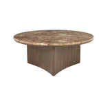 Salontafel Okke small – walnootfineer & Emperador marmer