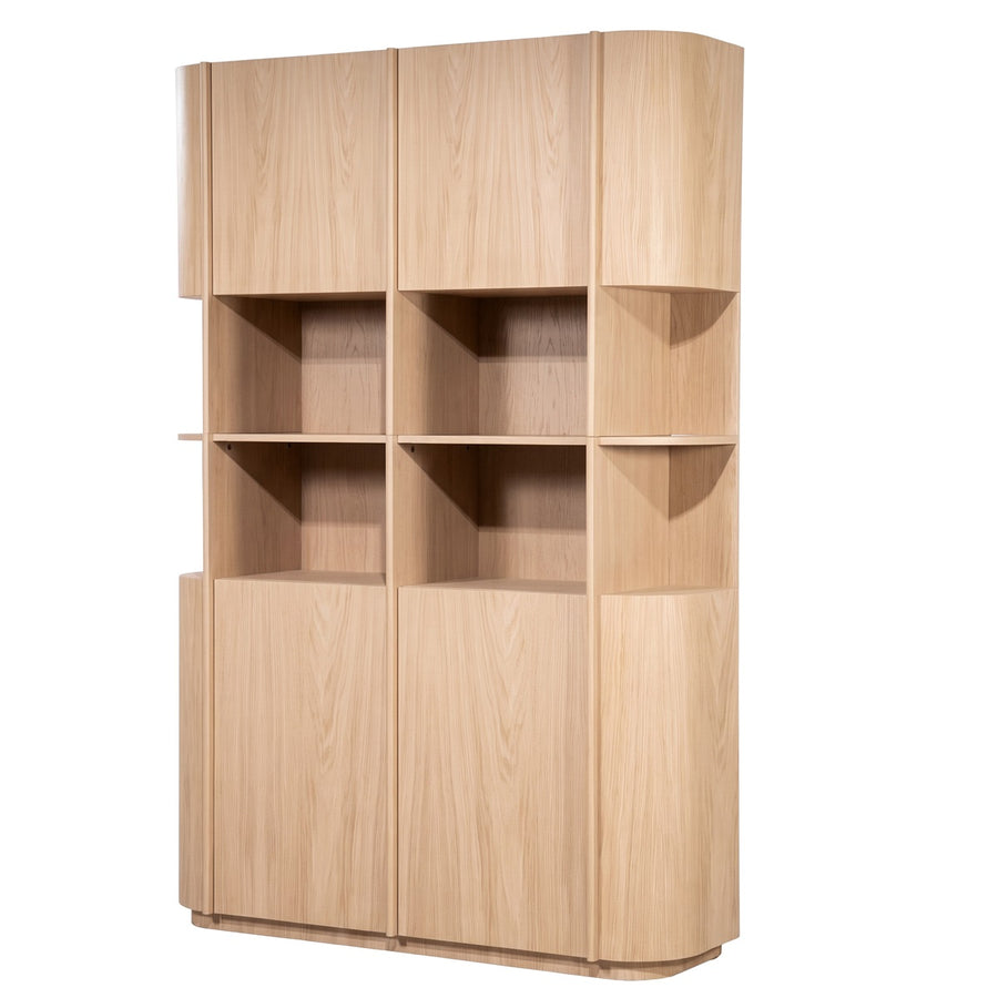 Kabinet Oslo 148x220 cm – eiken & eikenfineer naturel