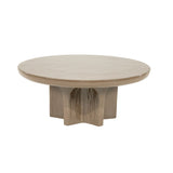 Salontafel Circolo Groot Donkertaupe Betonlook - By-Boo