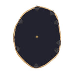 Paislie Brass Organic Shaped Mirror Round 56x3x72cm PTMD