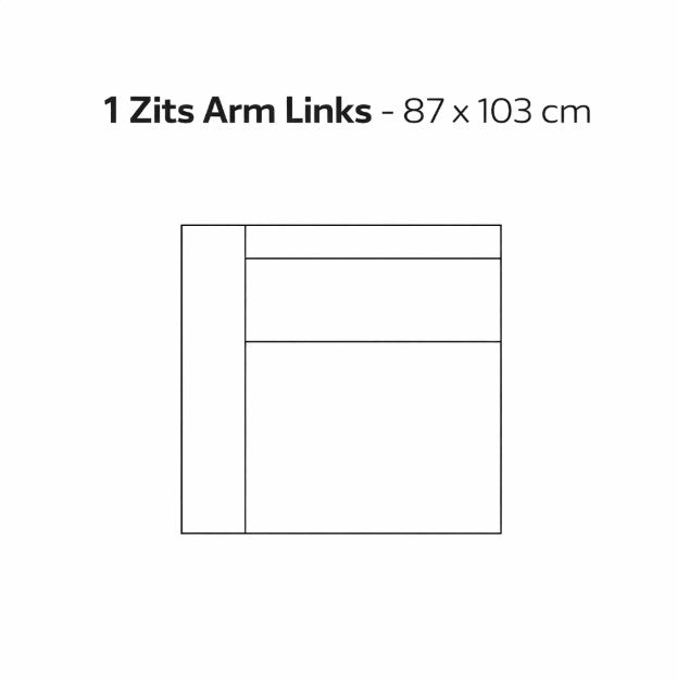 Strakke Modulaire Bank Zelf Samenstellen | SEVN Annebeth