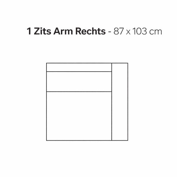 Strakke Modulaire Bank Zelf Samenstellen | SEVN Annebeth